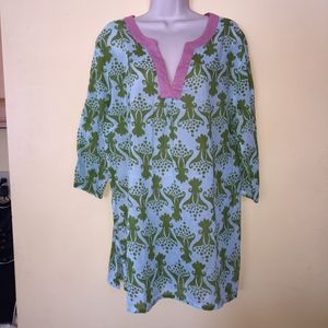 ROCK FLOWER PAPER cotton tunic/3/4 sl/India